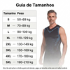Camisola sem mangas de compressão modeladora